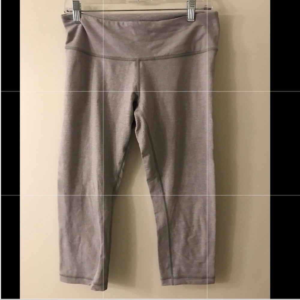 Lulu lemon gray leggings size 8
